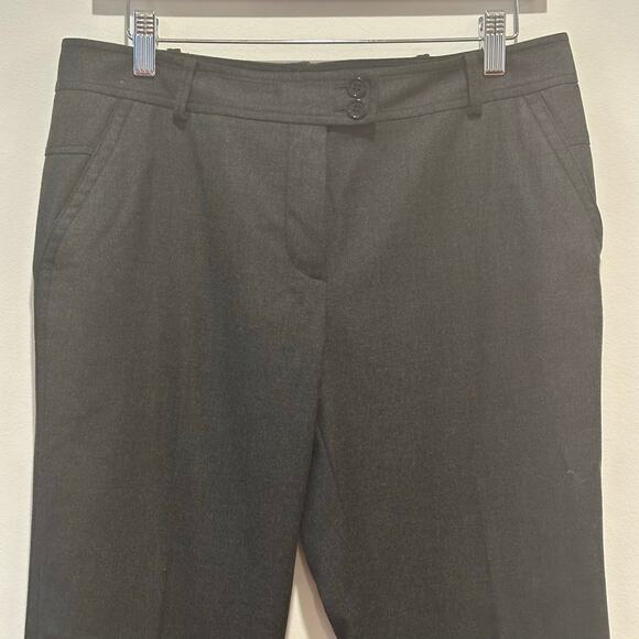 Nine West Gray Pants sz 8 Stretch Slacks - Picture 4 of 7